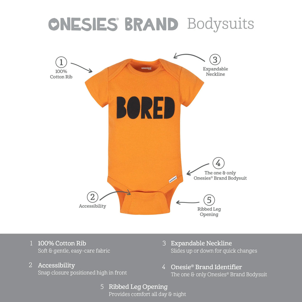 6-Piece Baby Boys Pizza Onesies Brand Bodysuits & Pants Set