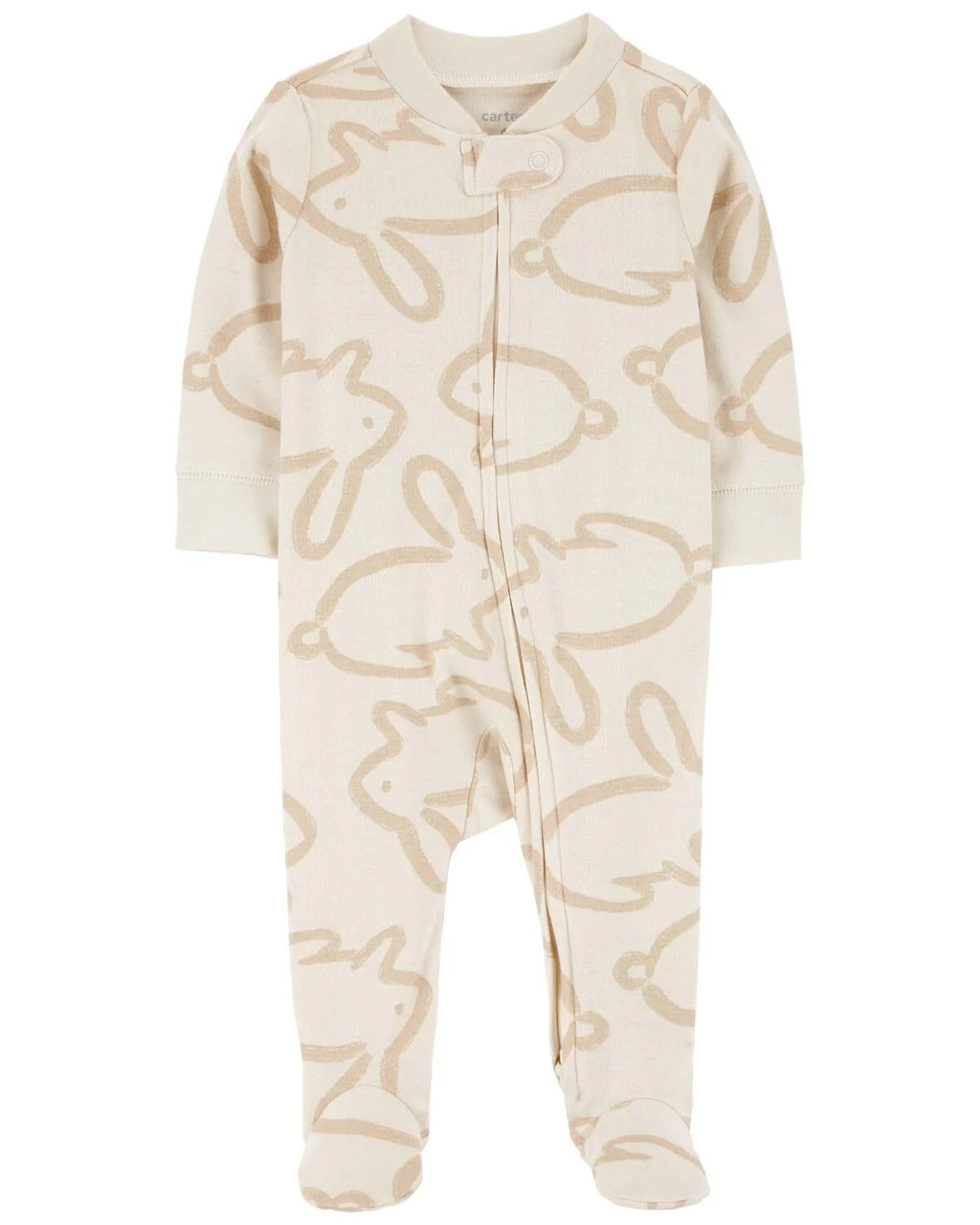 Carter's Baby Bunny 2-Way Zip Cotton Sleep & Play