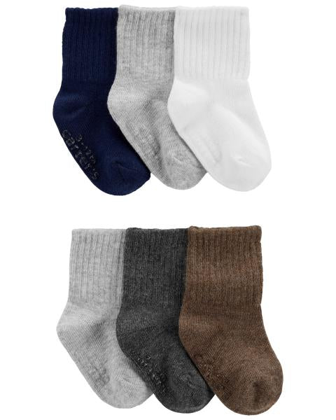 Carter's Baby 6-Pack Crew Socks