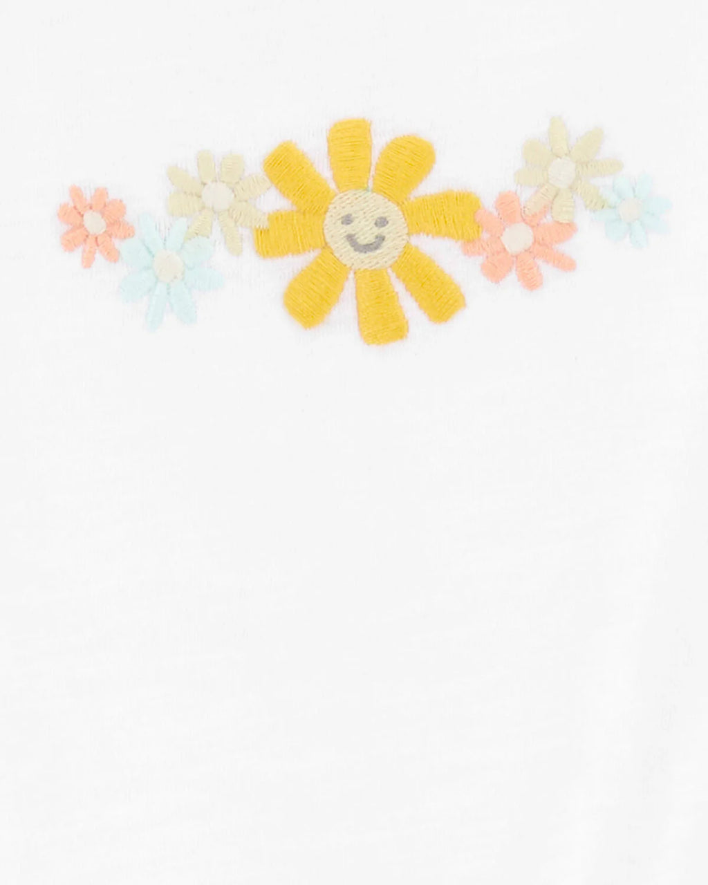 Carter's Toddler Sunflower Top with Polka Dot Skort