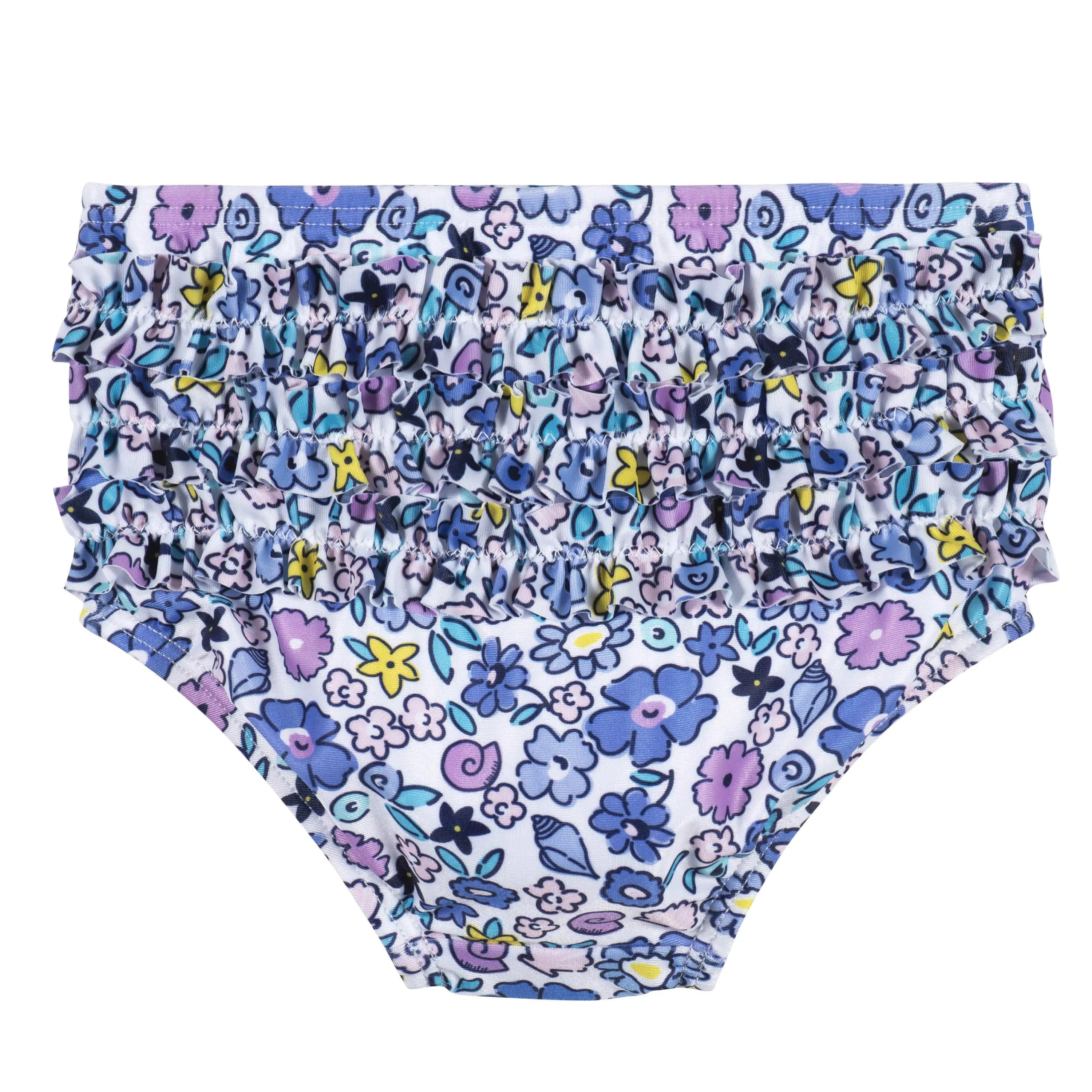 2-Piece Baby & Toddler Girls Vacation Vibes Rash Guard & Swim Bottoms Set